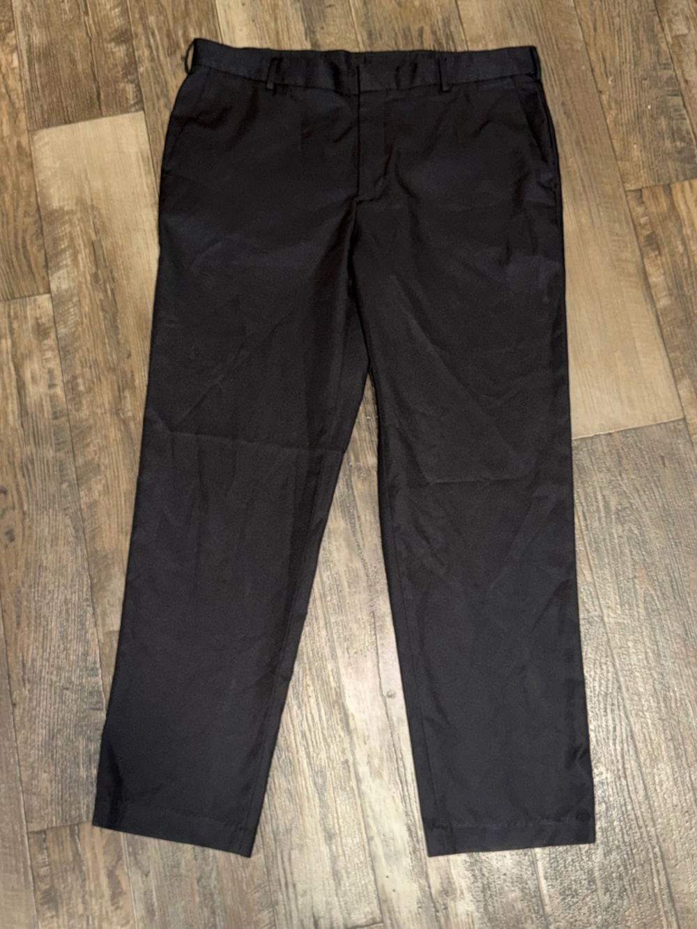 Van Heusen Black Men's Dress Pants